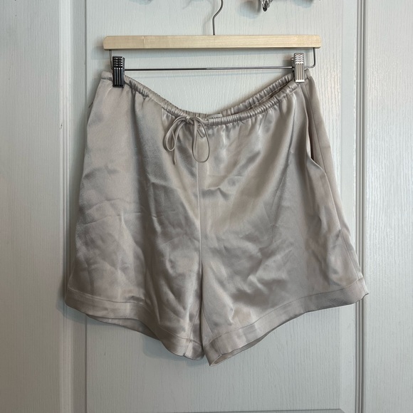 Aritzia Pants - Aritzia satin shorts